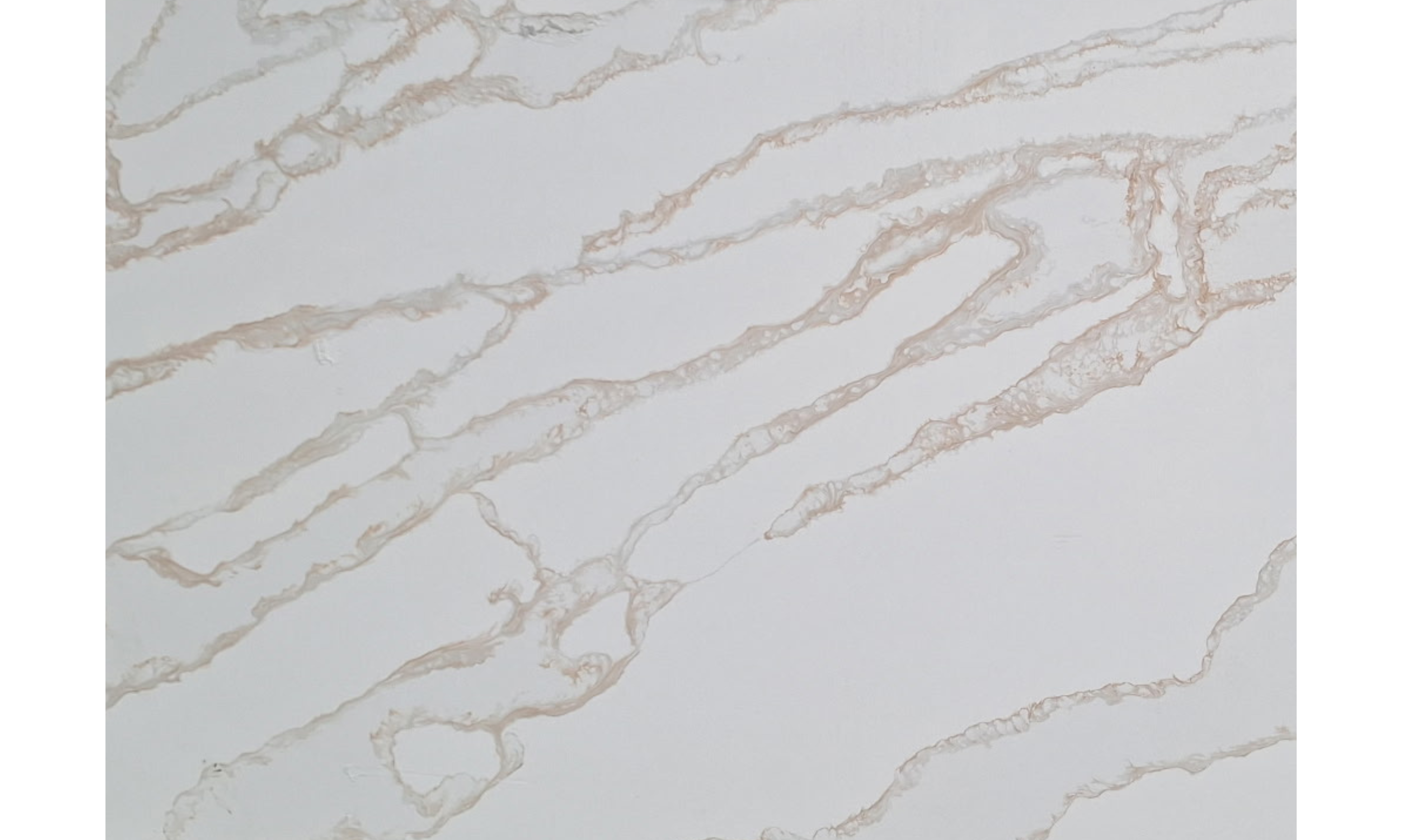 Calacatta Oro quartz countertop slab